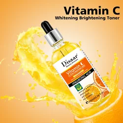 Disaar Vitamin C 100ml Face Toner Long Lasting Moisturizing Improve Roughness Lighten Spots Hyaluronic Acid Facial Essence