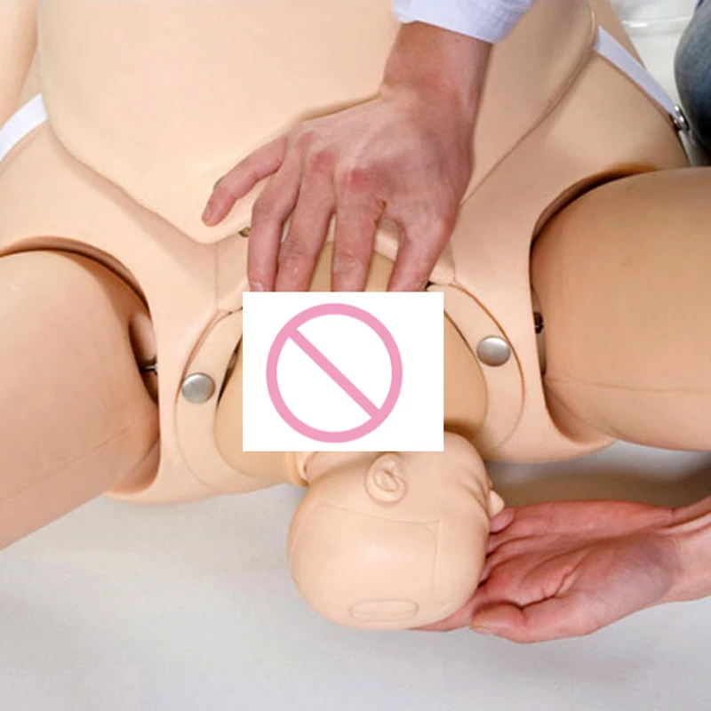 Maternal and Neonatal Delivery Emergency Simulator Pregnant Nursing Maternity Birthing Mannequin