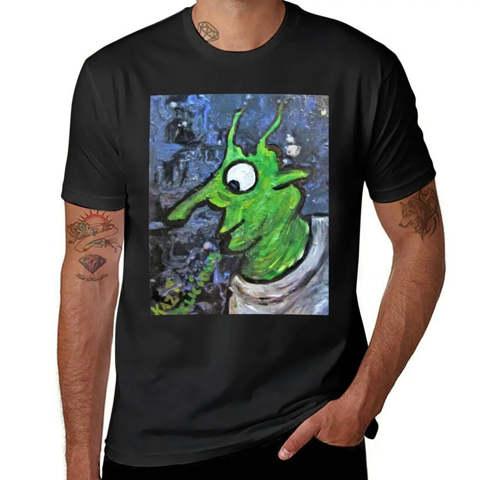 

space guy T-Shirt custom t shirt vintage heavyweights T-shirts oversize T-shirts for men cotton