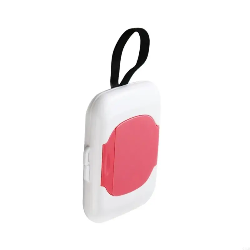 Q0KB Hanging Baby Wipe Case Passettiere I distributori distributori per viaggi Riemibile Porta pulizia