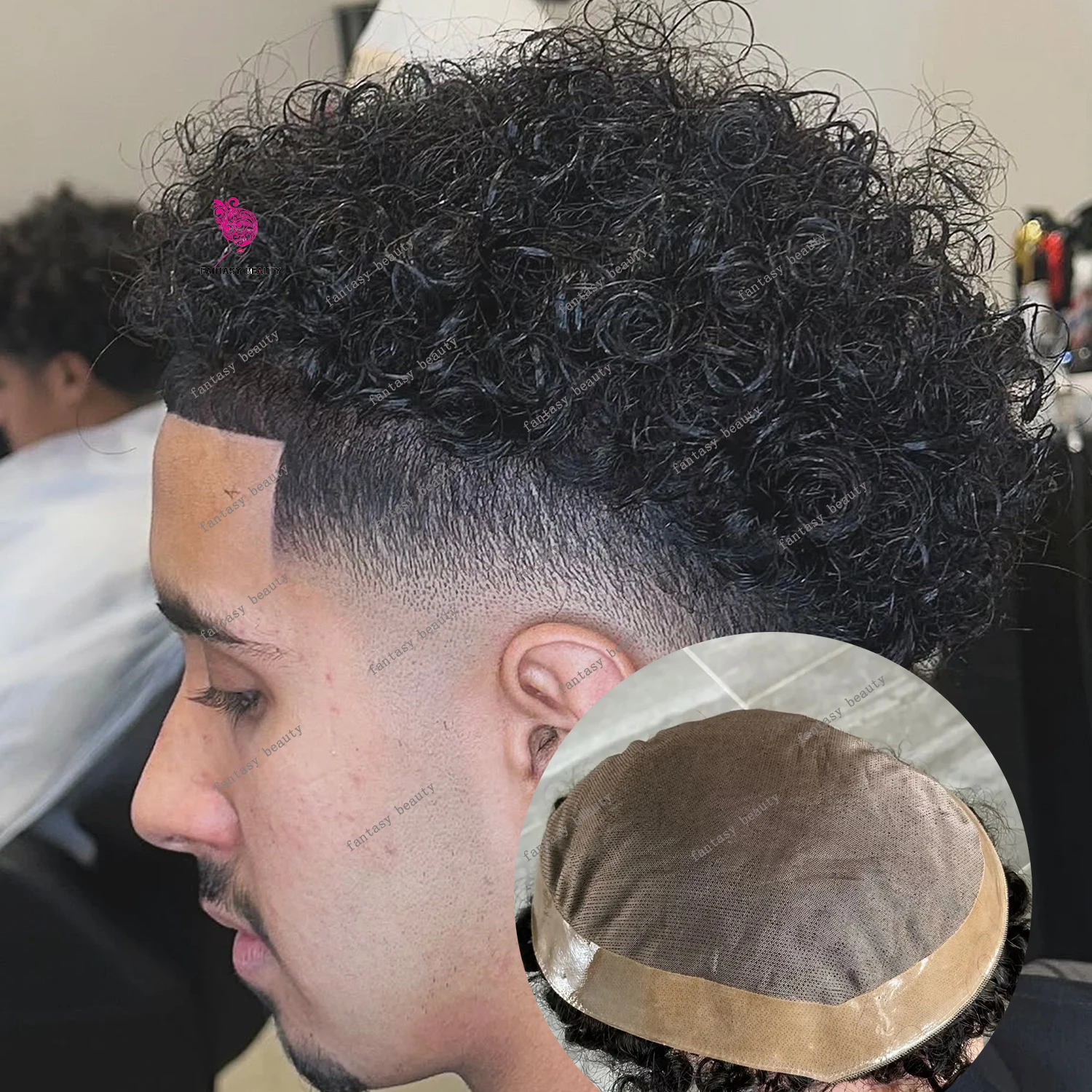 15Mm Afro Curly Hai… - image