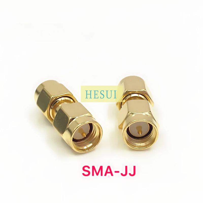 1/10pcs SMA-JJ Connector Inner screw Inner needle Double male straight connector