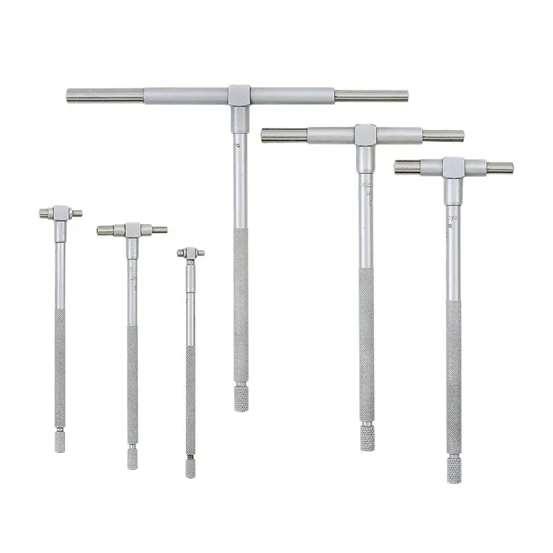 

3-13mm8-150mm (5/16 "-6") Telescoping Gauge 6pcs/set internal gauge Hole Gauges for Quick inside measurements of holesExtension