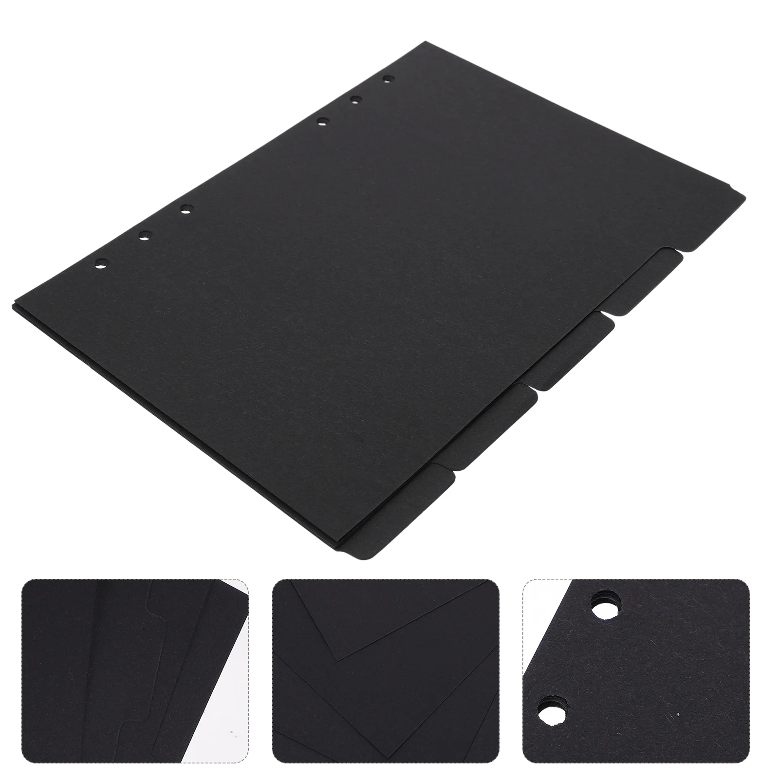 15 Pcs Index Label Red Decor Binders Replaceable Dividers Paper Easel Household Nurse Portable