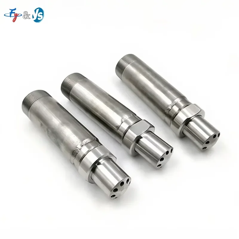 YS 1000L/h Large Flow Industrial Waste Oil Nozzle for Air Atomizing Spray Full Cone Spray