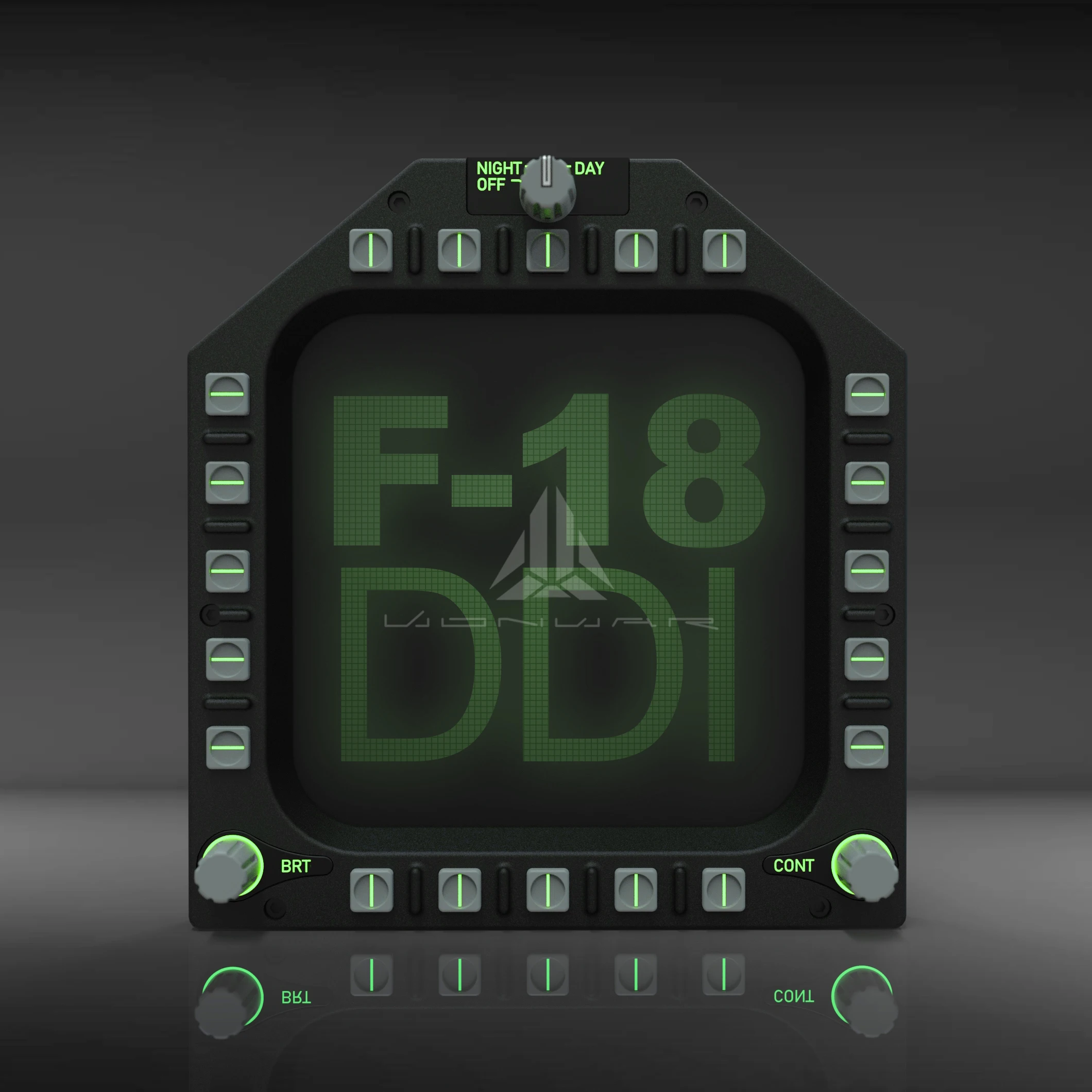 F/A-18C Bumblebee cockpit simulation flight, MFD DDI and other instruments DCS or BMS