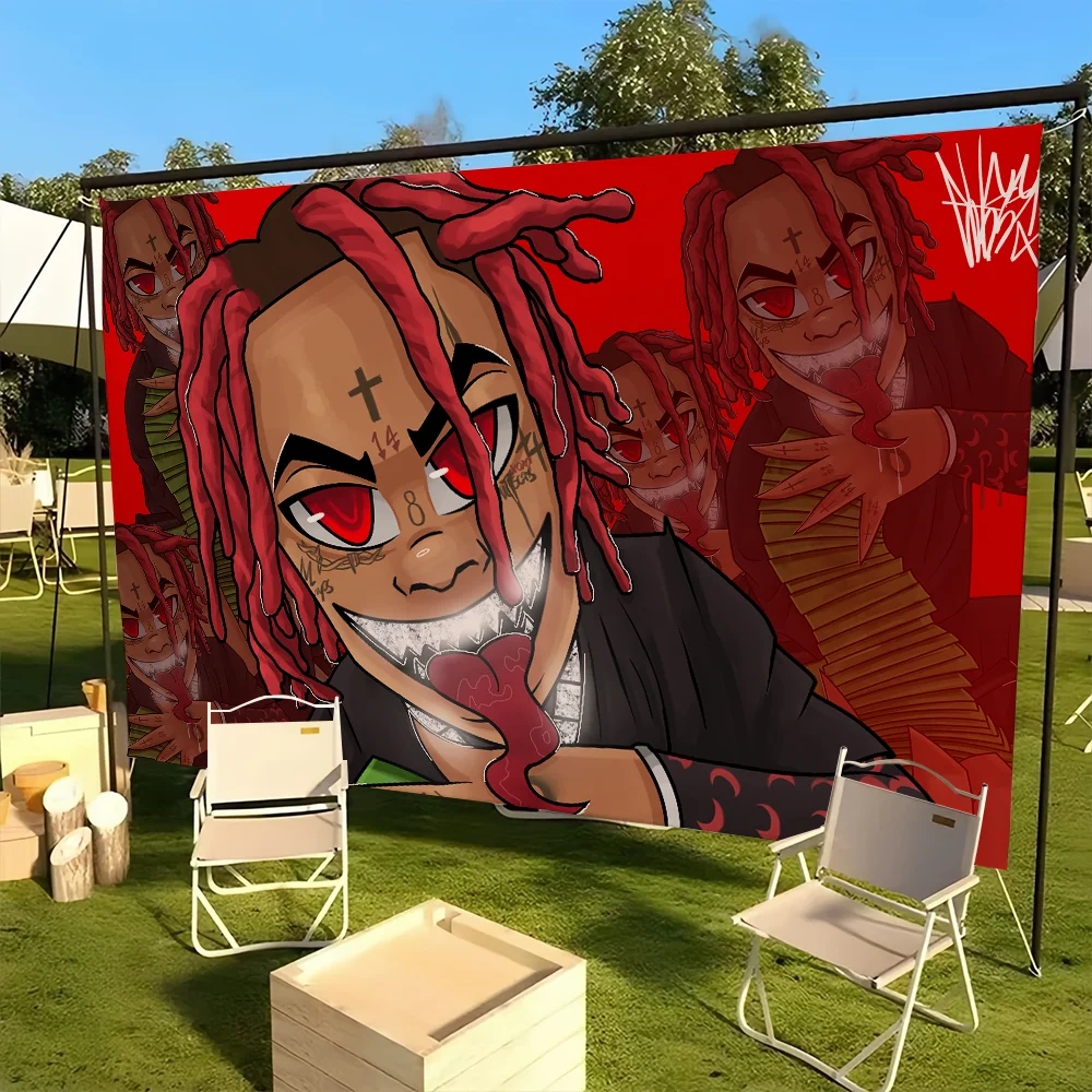 flag Rapper R-Redd For Picnic Party Art Home 14 Decoration Outdoor Camping T-Trippie Banner