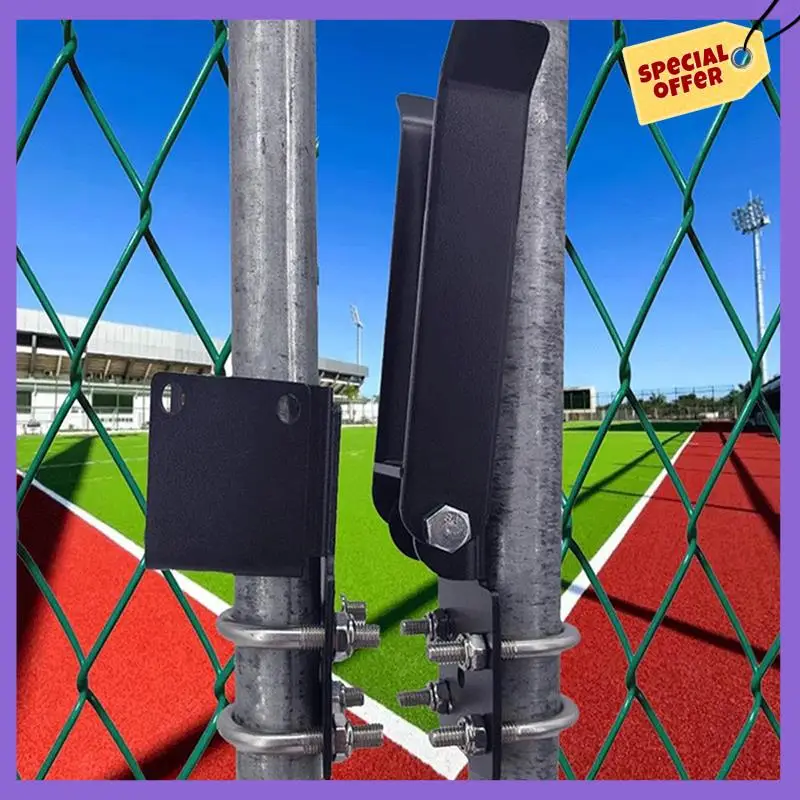 

-A96Z Chain Link Double Gate Latch For 1-3/8Inch Gate Frames,Farm Gate Latch Strong Arm Double Gate Latch For Swing Gates
