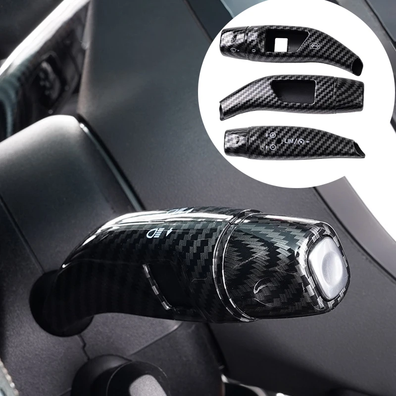 Car Wiper Shift Lever Cruise Cover Trim For Mercedes Benz A B C E S G GLC CLA GLA GLE GLK Class W204 W205 W212 W213 X156 X166