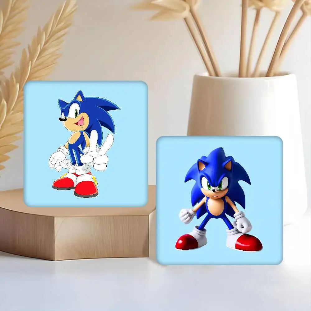 Movie S-Super-SonicS Fridge Magnet Photo Personalized For Office Family Kitchen Refrigerator Friends Gift Holiday Decor