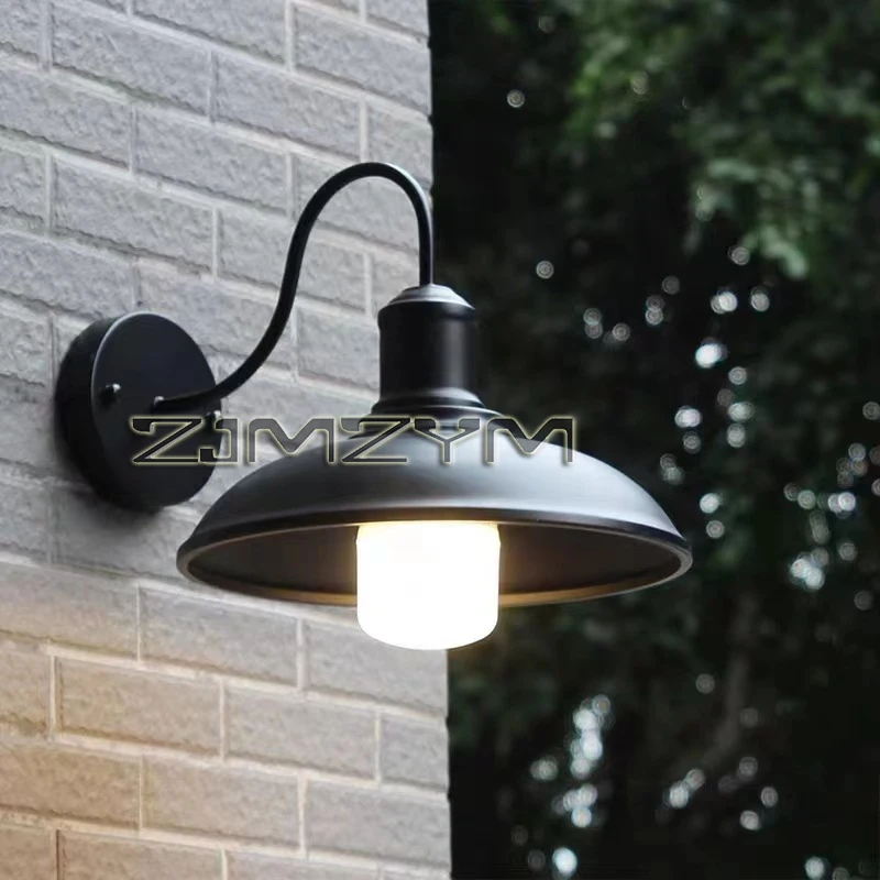 

1Pcs Outdoor Wall Lamp Waterproof Retro LOFT Industrial Wall Lamp For Courtyard Balcony Corridor Bedroom Bar Lighting Fixtures