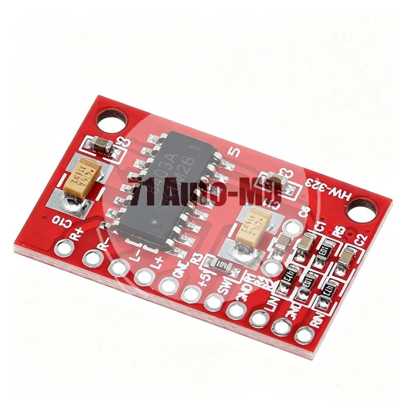 PAM8403 Ultra Mini Digital Amp Module 3W Dual Channel PCB Audio Amplifier Board for Portable Audio Devices