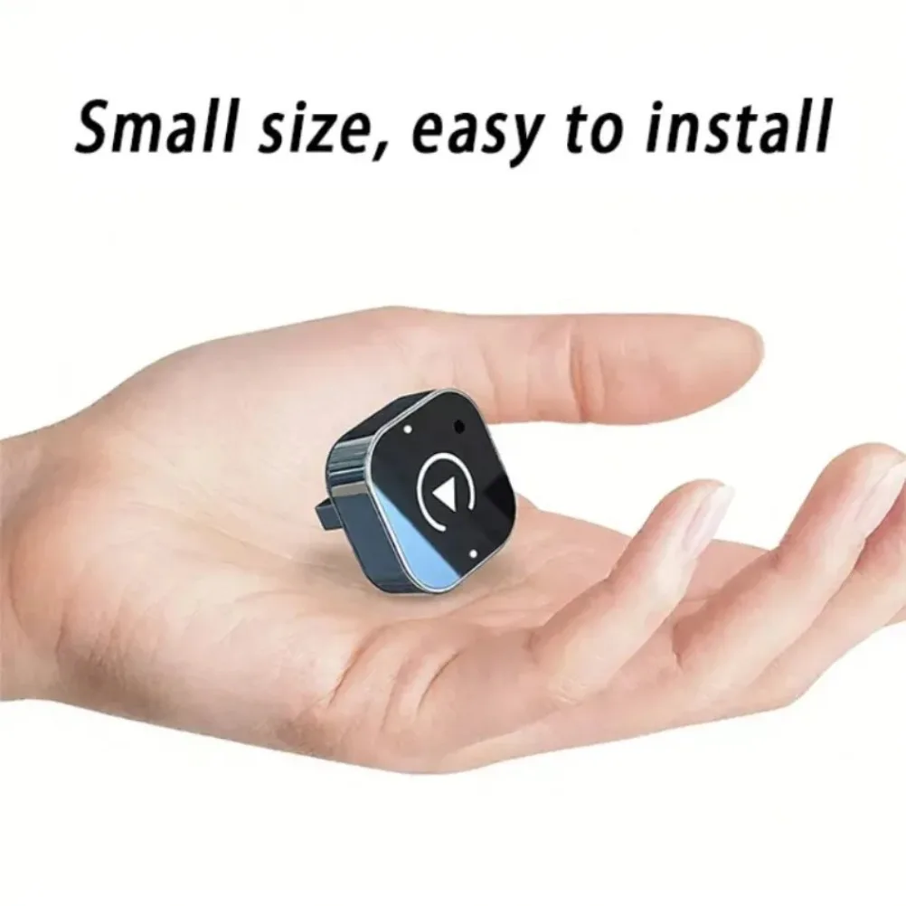 2025 Upgraded Mini Wireless CarPlay Adapter - Plug & Play No Battery Needed Compatible with Multiple Cars for Apple & Android