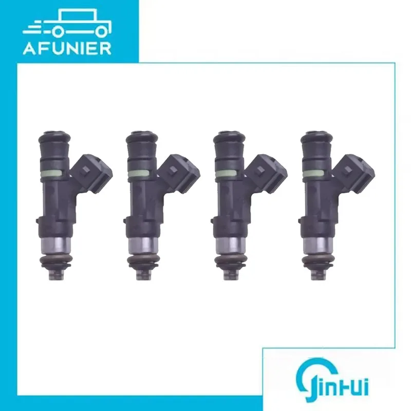 4Pcs Fuel Injector Nozzle For Ford C-Max II Ecosport Fiesta Saloon VI Focus 1.6L OE No.:0280158238