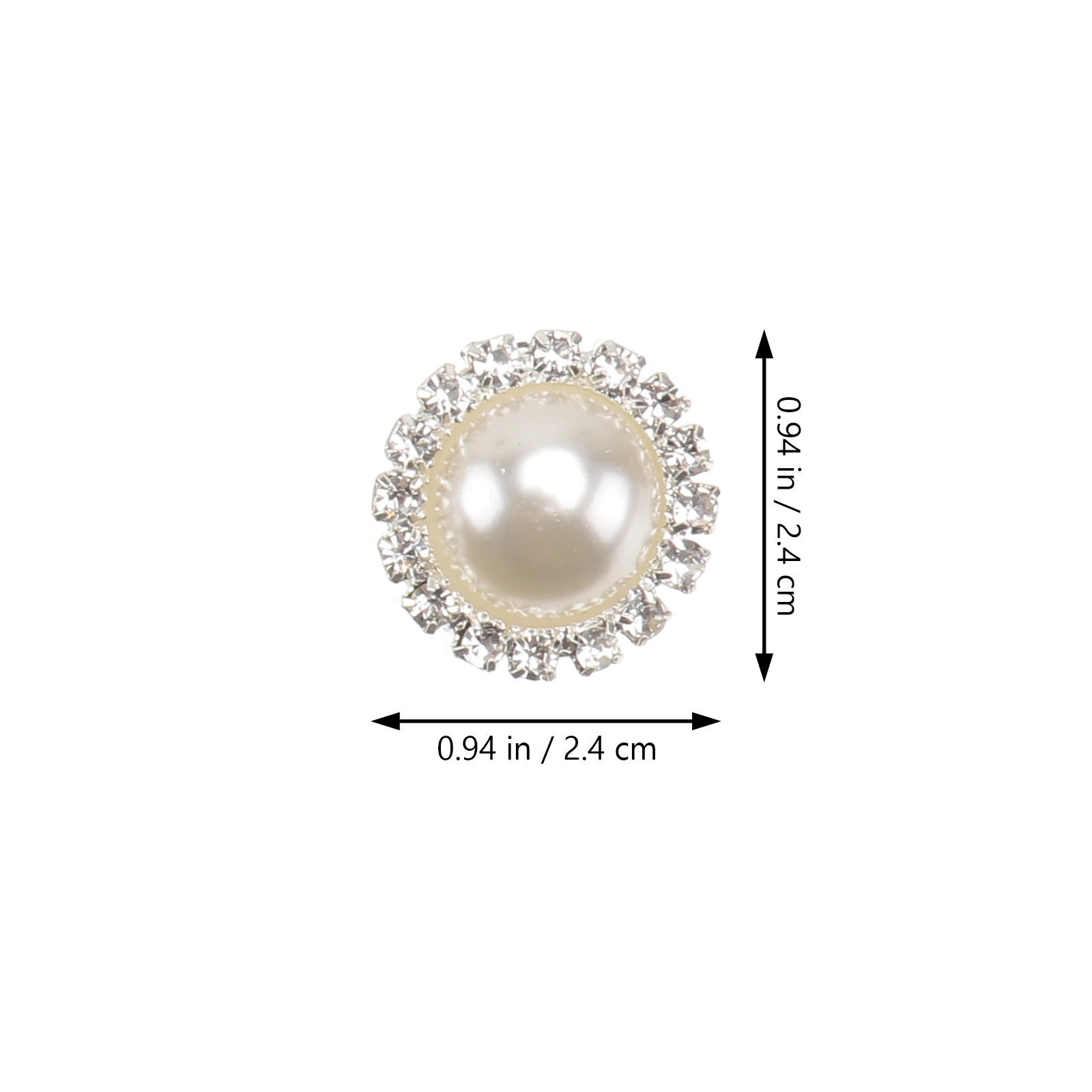 

6 Pcs Gem Buckle Set Stylish Detachable Fashion Female Accessories Wedding Party Decorative naments Shoe Jewelry Portable