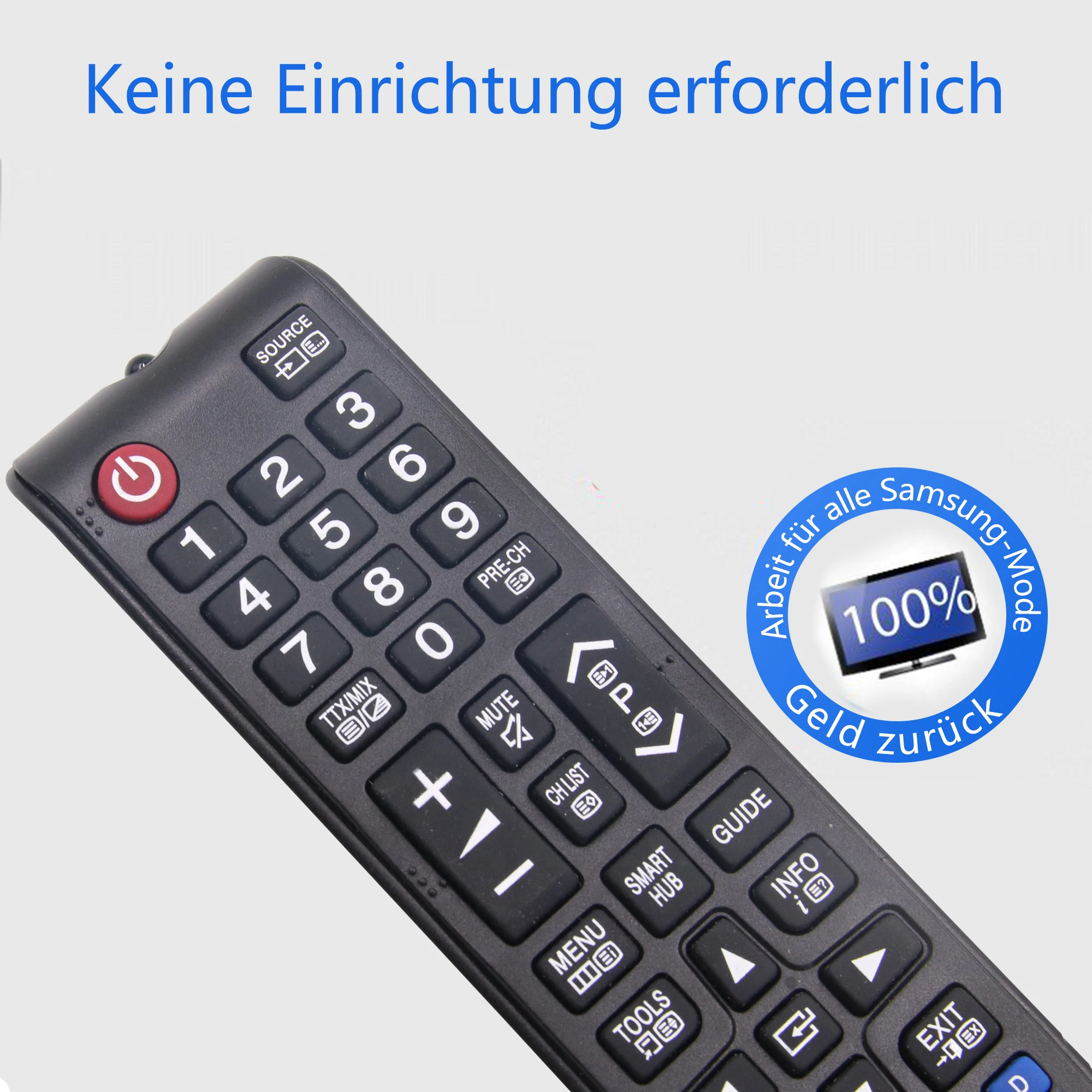 

TV Remote Control For Samsung, BN59-01175N TV Remote Control Compatible With Samsung TV Model Samsung LCD TV UE40H6470SSXZG