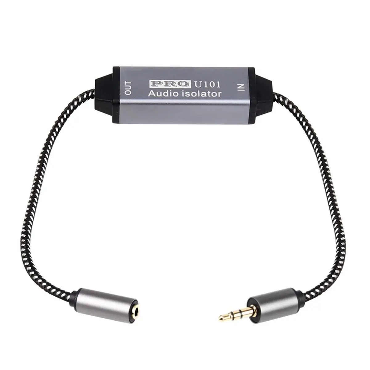 Friendly!3.5 AUX Audio Isolator Audio Noise Filter 3.5mm Audio Current Noise Eliminator Isolator Audio Signal Noise Reducer