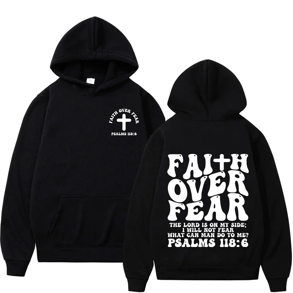 Men's loose-fitting hooded sweatshirt with design-themed letter and graphic prints. Inspirational spirit and trendy hooded shirt