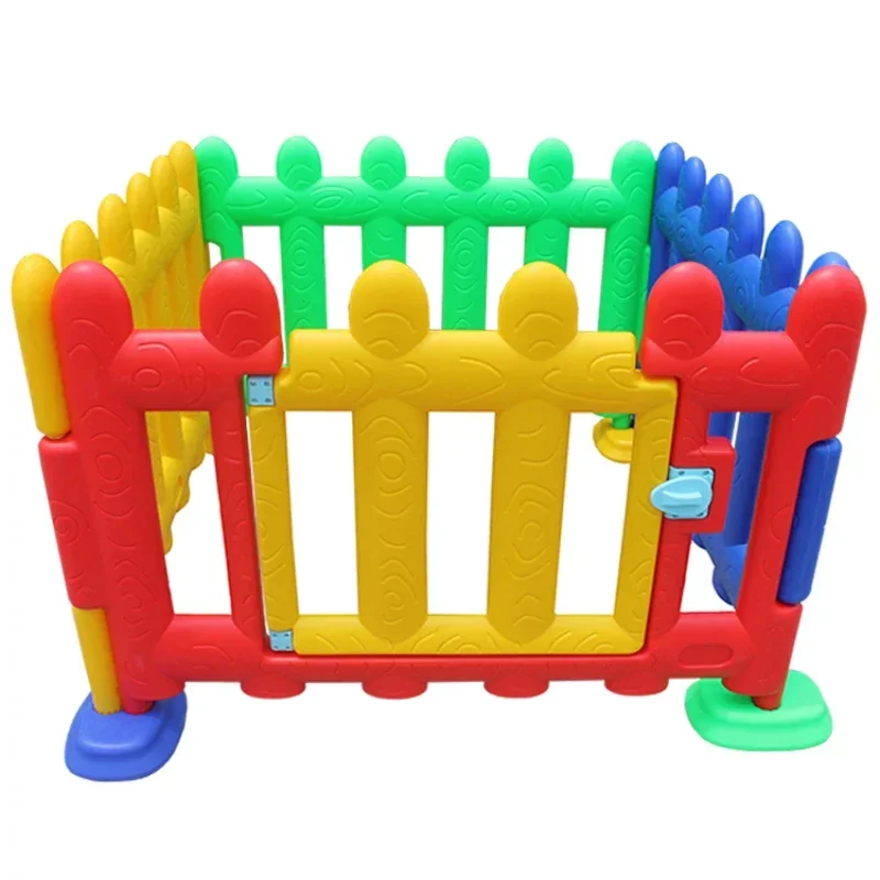 Amusement park multi-angle fence plastic game fence children railing children guardrail kindergarten fence outdoor