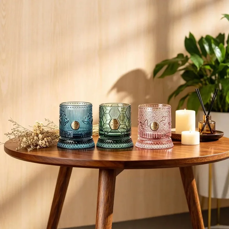 360 Degree Rotating Whiskey Glass Crystal High-end with Base Beer Glass Bar Accessories Wine Glasses Cocktail Glass