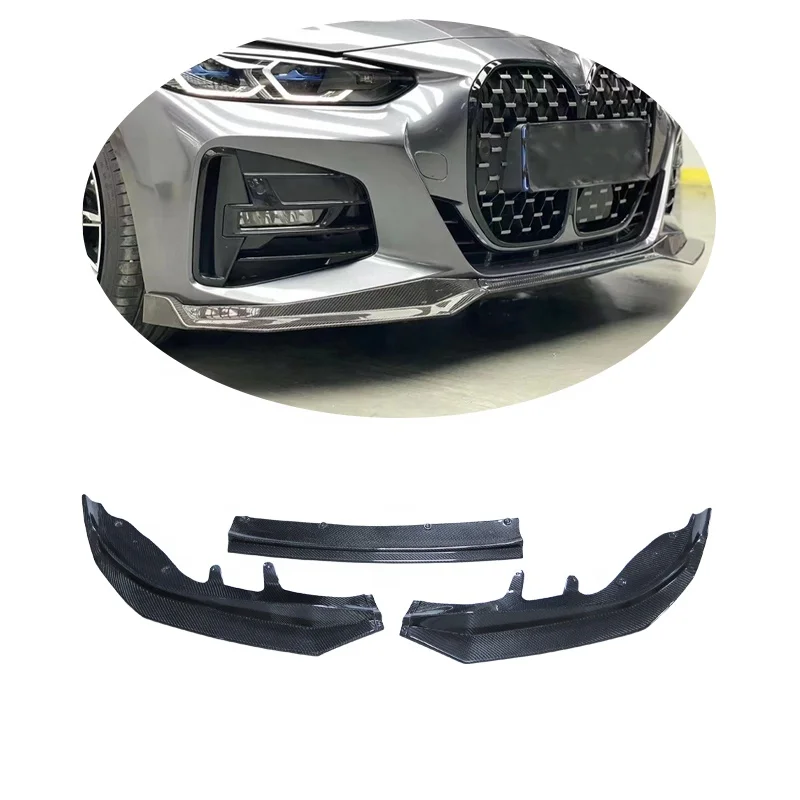 

G22 carbon fiber front lip for BMW 4 series carbon fiber front spoiler for all new 4 coupe carbon fiber front chin for G22