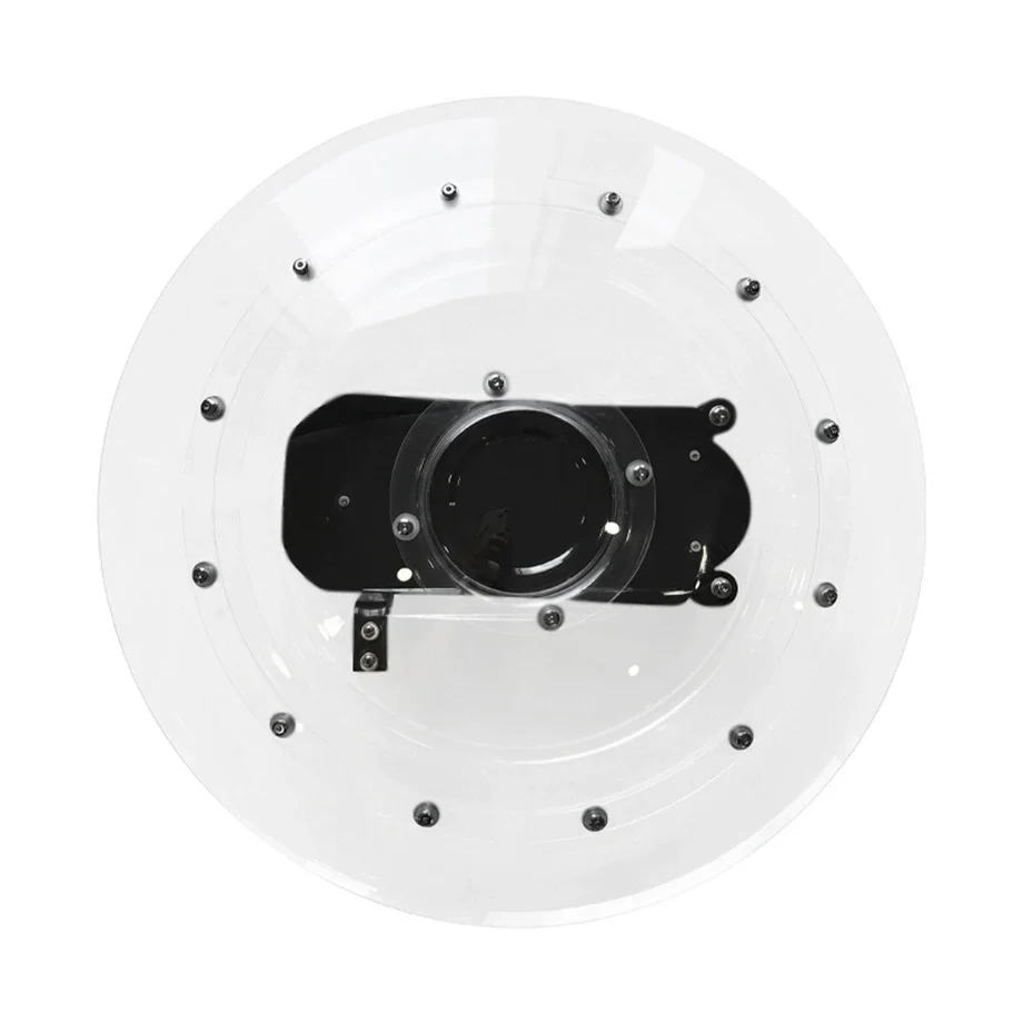 Factory Direct Sales of Anti-Strike Transparent PC Defense Shield, Circular Rotating Shield, Training Equipment for Anti-Riot
