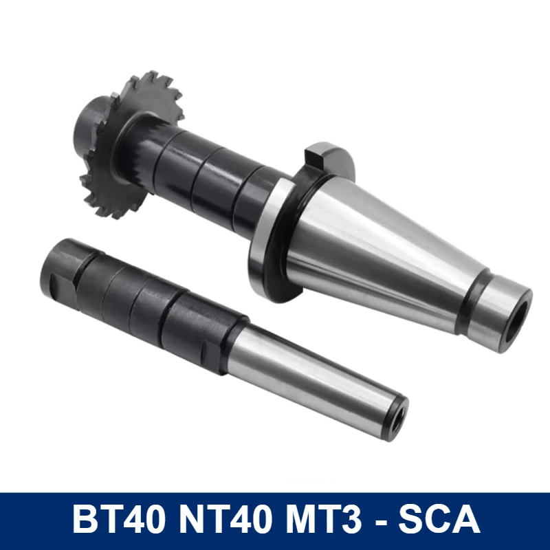 SCA22 27 32 BT30 BT40 MT3 MT4 NT30 NT40  Milling Cutter Tool Rod Morse Installation Saw Blade Milling Cutter Three Face Cutter