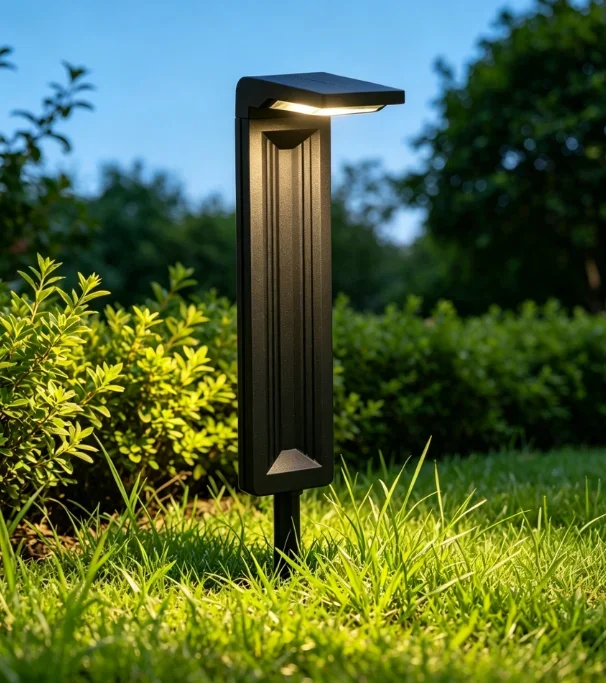 Solar Outdoor Courtyard Villa Landscape Lawn Lights Garden Street Path Floor  Lamp Waterproof
