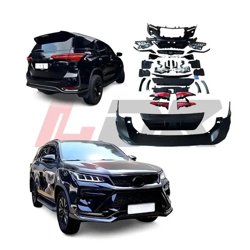 

Easy Installation Bodykit for 16-20 Fortuner Facelift to GR Sport Style New Plastic Auto Accessories Led Headlights