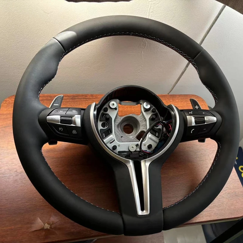 

Steering Wheel For BMW F10 F11 F25 F21 F30 F31 F36 F22 F46 M3 M6 E87 E90 Steering Wheel Car Accessories