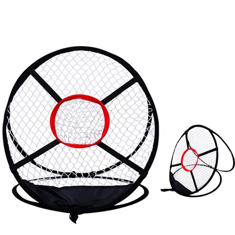 

Professional Pop-Up Golf Practice Net - Heavy-Duty Chipping & Driving Trainer with Quick Setup Indoor/Outdoor Backyard