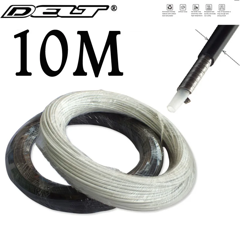 

DELT 10 Meter 5.0MM Bicycle Brake Housing Cable，Mountain ROAD Folding MTB General Outdoor Bike Cycling Parts