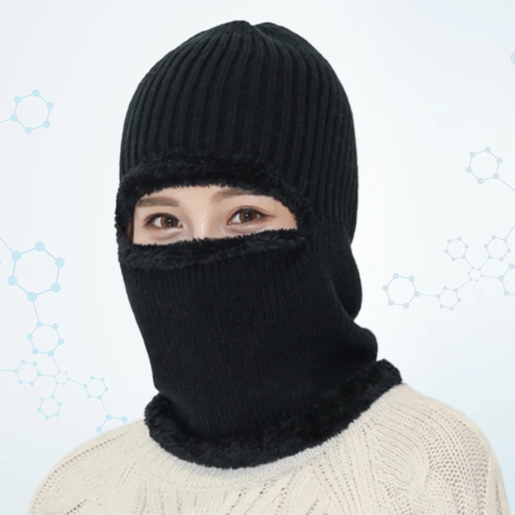 

Knitted Beanie Hats Warm Accessories Cap Scarf Bike Face Masks Cycling Headwear Windproof