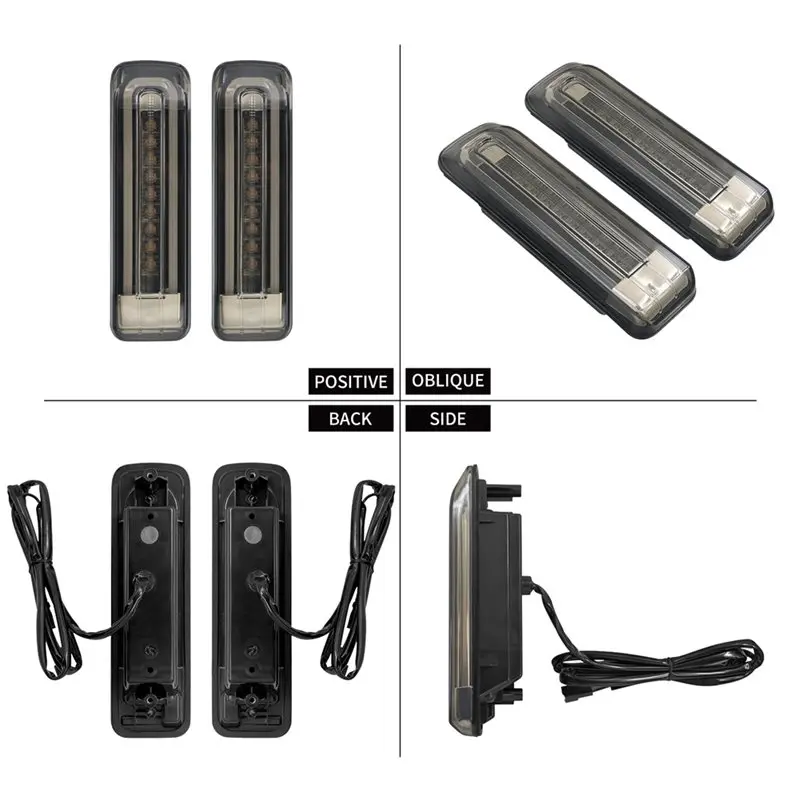 Motorcycle Accessories- Fender LED Light Turn Signal Insert Brake Lamp For Touring FLHTCU FLHTCUL FLTRU Ultra 14-Up