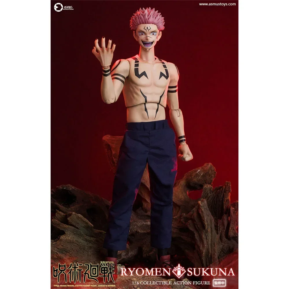 Original Asmus Toys Ryomen Sukuna Action Figure Jujutsu Kaisen Model Dolls Boxed Brand New Statuette Ornament Collectible Gift