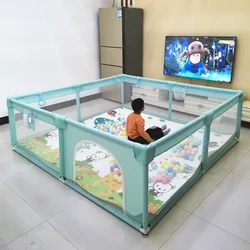 Playpen for Children Quality Playpen Floor for Children with Foam Cotton Children's Fence Safety Barrier Gaming Playpen