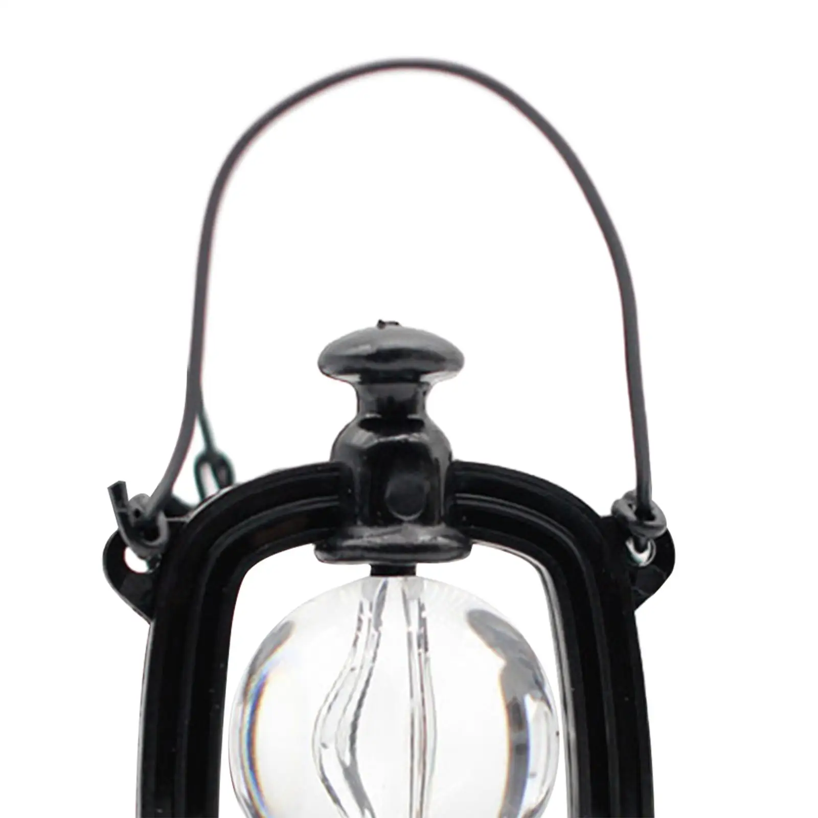 1/12 Poppenhuis Retro Olielamp Decoratieve Mini Lantaarn Licht Voor Sprookjesachtige Tuin Micro Landschap Decor Poppen Kamer Scène Eetkamer