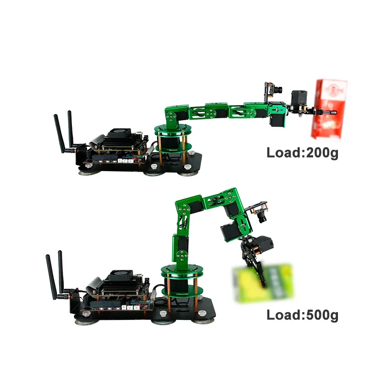 DOFBOT AI Vision Robotic Arm And Camera 2 In 1 With ROS Python Programming For Raspberry Pi 5 8GB 4GB 16GB