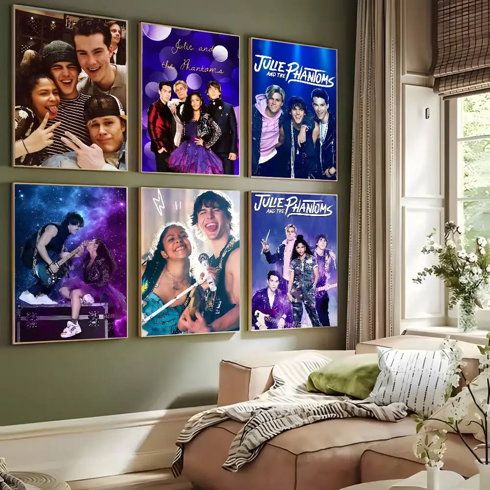 ملصق فني جيد للفيلم J-Julee and the Phantoms قماش عالي الدقة ورق طباعة جمالي متقدم جدار الفن لغرفة المعيشة ديكور المنزل #3