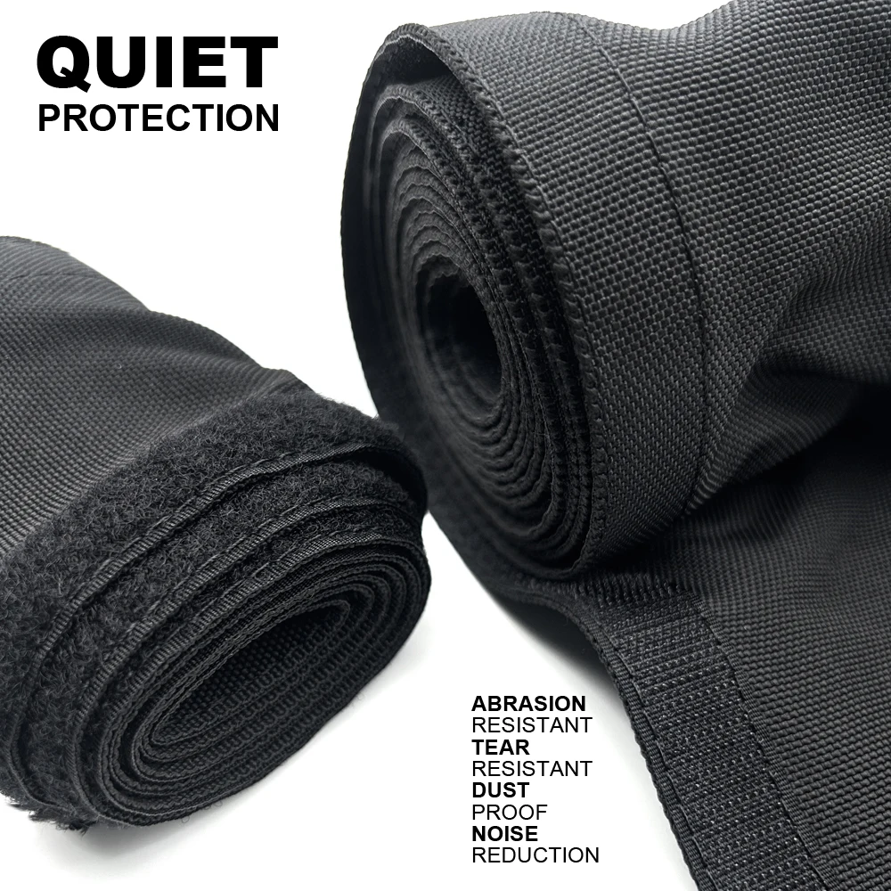 Strong self-adhesive Nylon self-adhesive sleeve ID 10~100mm Curtain fixing/cable storage bundling self-adhesive sleeve