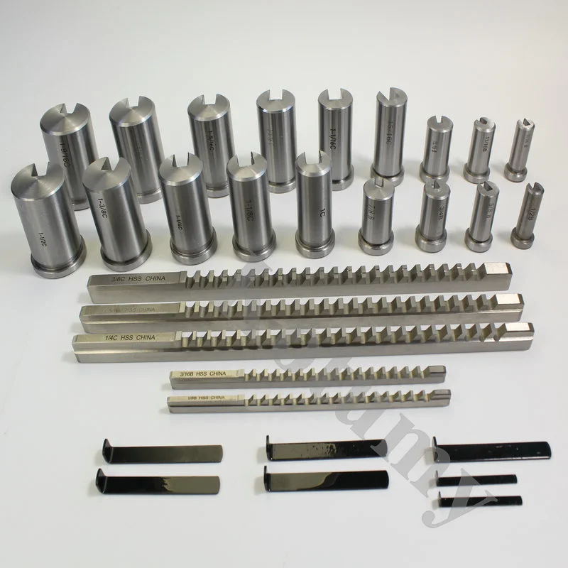 30 قطعة من مجموعة أدوات المفاتيح ذات النظام البريطاني دبابيس القطع لدقة ماكينة CNC #3