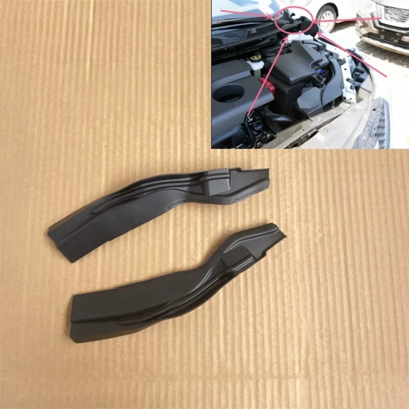 

For Nissan Qashqai 2016-2022 Deflector Rain Collection Panel Front Windshield Corner Sealing Plate Water Collection Plate