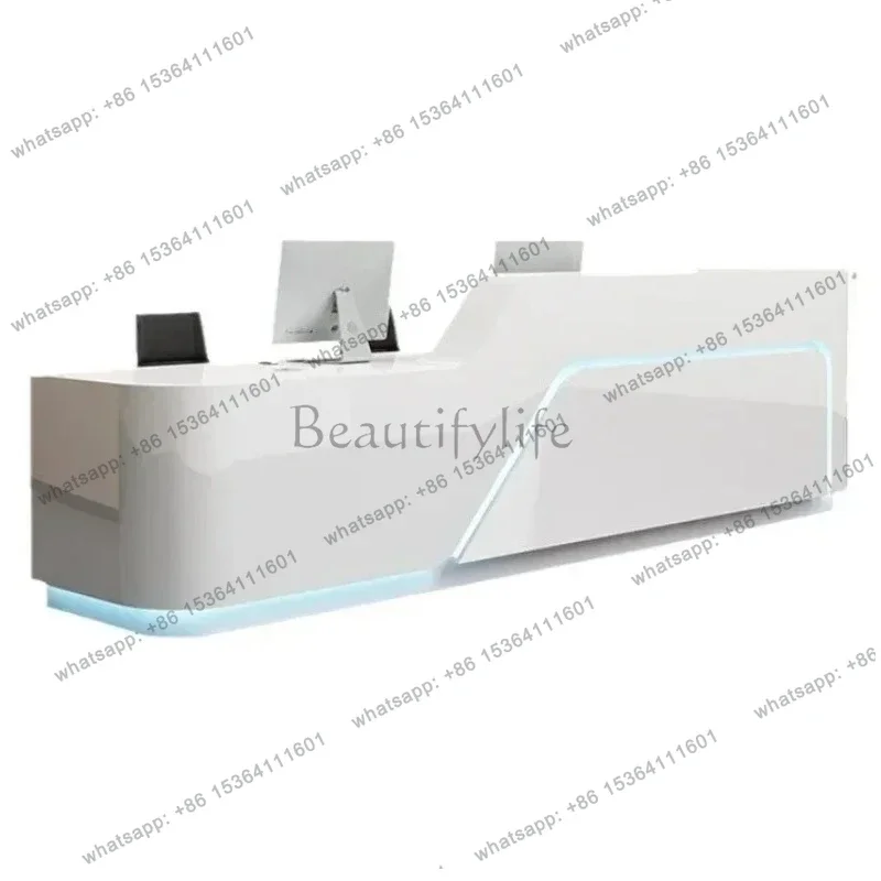 

Кассовый прилавок LJYCounters для салона красоты, церкви, магазина, мебельного бизнеса