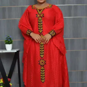 Afrikanische Kleider mit Krawatte für Frauen, Boubou Dashiki Muslim Spitze, traditionelle afrikanische Kleidung, Ankara -Kleidung, Nachtkleid, Mode Hauptverkaufskleid Barro Black - №5