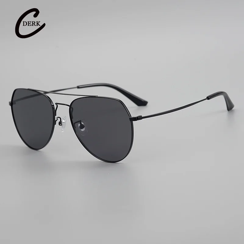 Driving special metal polarizing sunglasses 7009 Designer handmade drivers night vision driving trend sunglasses