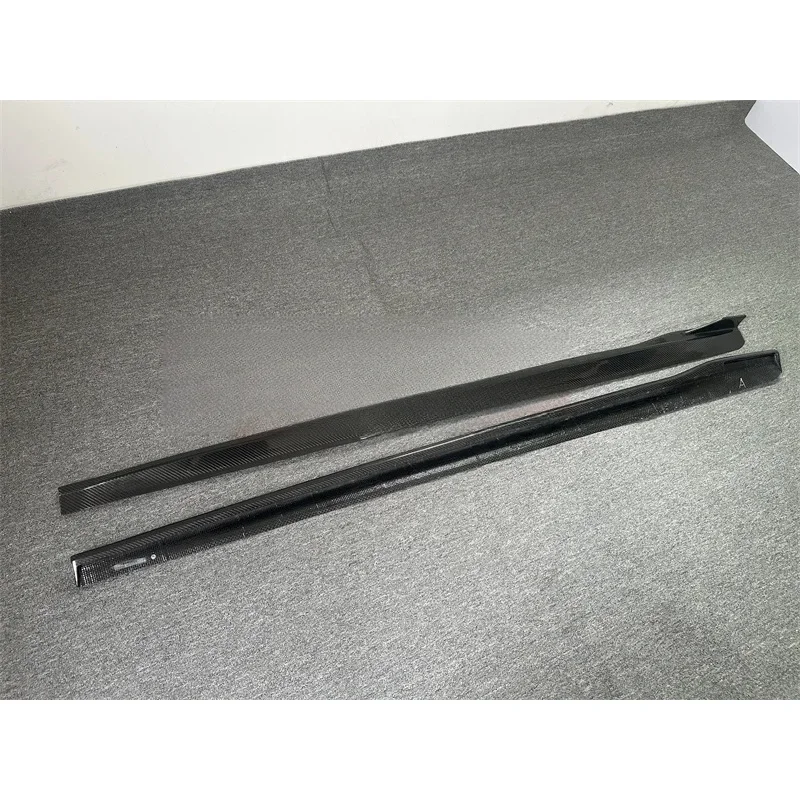 Dry Carbon Fiber Side Skirts Extensions  A5 S-LINE S5 2-Door 4-Door 2020-2023
