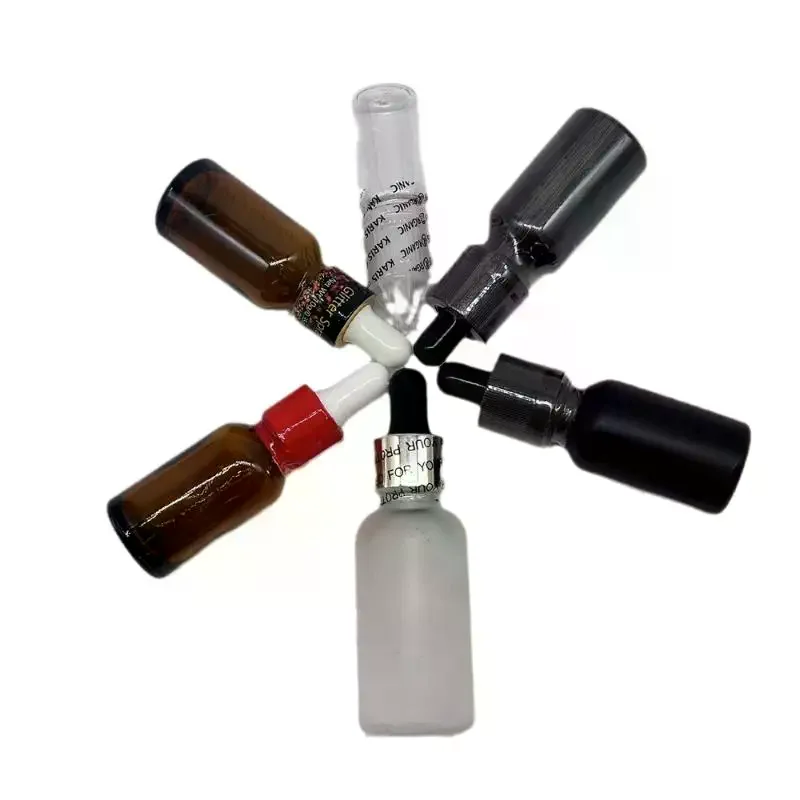200Pcs Printed Transparent Bands With Hole 41x30mm Heat Shrink Packaging Sealer For Bottles Sealing