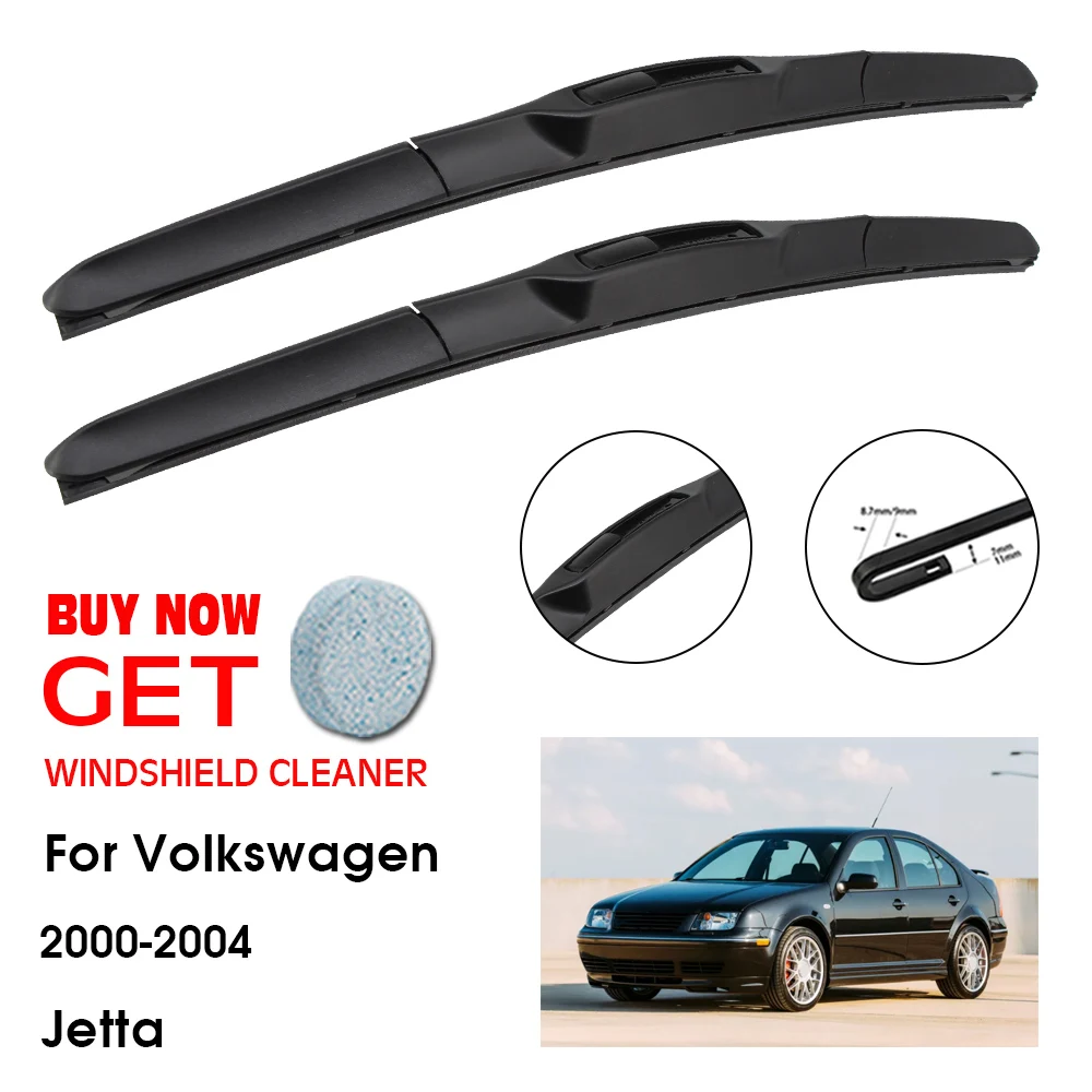 

Car Wiper Blade For VW Volkswagen Jetta 20"+20" 2000-2004 Front Window Washer Windscreen Windshield Wipers Blades Accessories