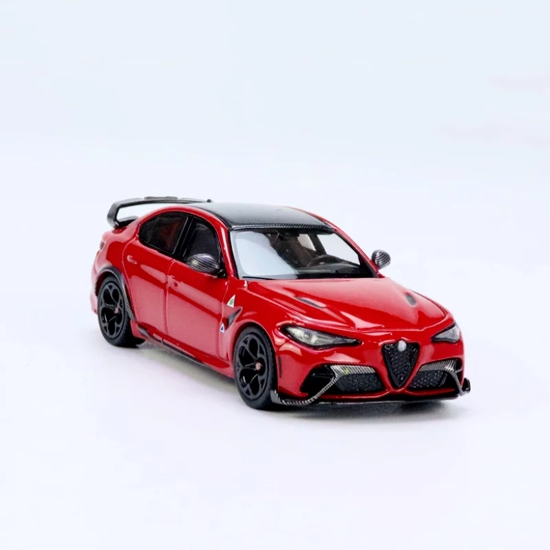 Diecast original escala 1:64 giulia gtam liga modelo simulação clássico decoração hobbies lembranças coleção exibição estática