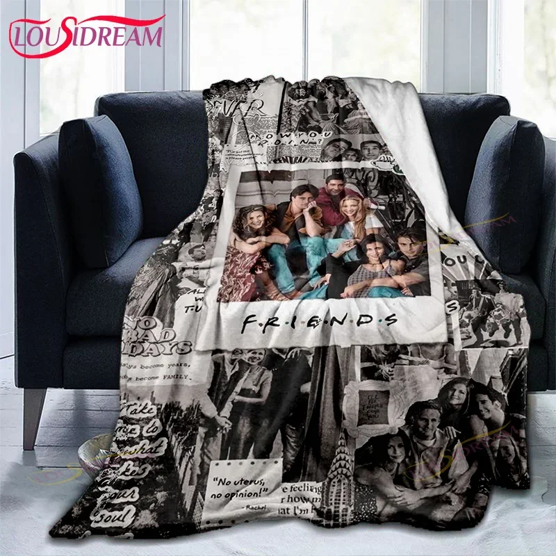 

Classic Central Perk Friends TV Show warm Blankets,Soft Throw Blanket for Home Bedroom Bed Sofa Picnic/Travel Office Cover Gift